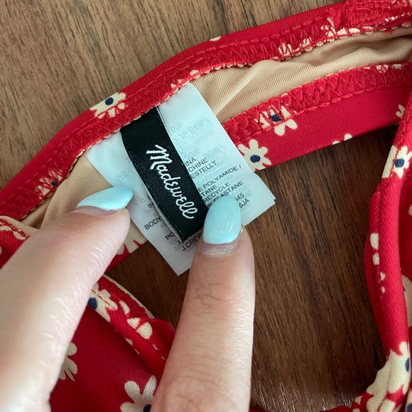 Madewell flowery bikini top - Picture 4 of 5